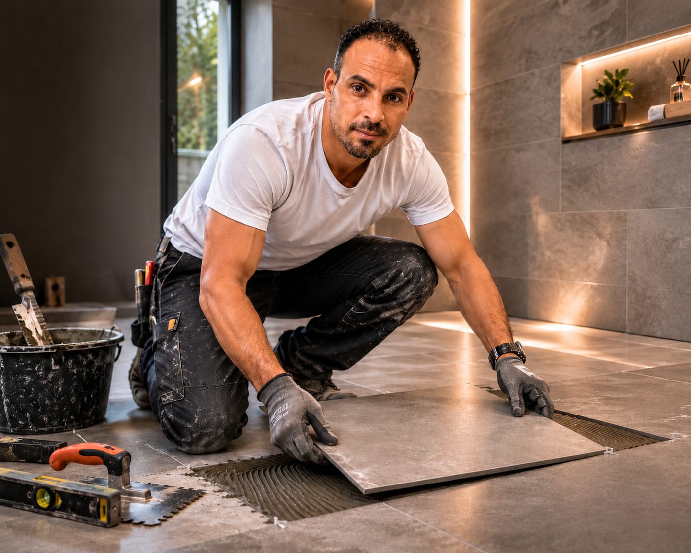 Gamal Moutaallah bei der Arbeit